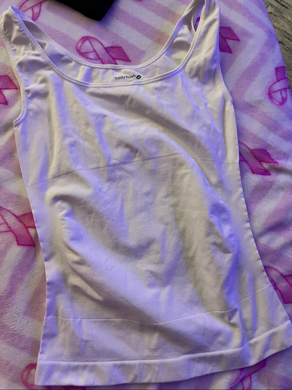 💋 White Shaping Tank - Women’s Compression Seamless Shapewear by Body Hush 💋 #3 - Picture 4 of 8